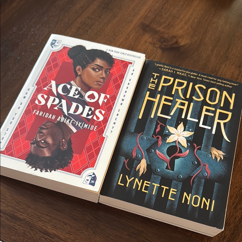 Ace of Spades and The Prison Healer Books
